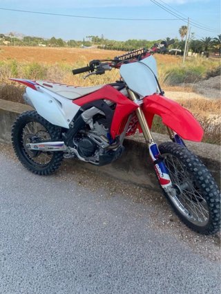 Honda CRF 250R 2019 Motocross Roja/Blanca