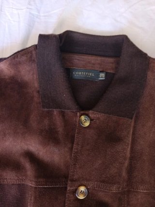 Chaqueta Cortefiel ante y lana