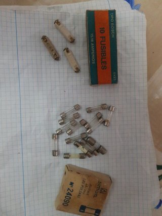 Fusibles 4A-250V (20 piezas)