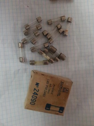 Fusibles 4A-250V (20 piezas)