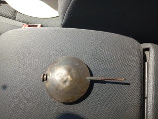 Péndulo de reloj antiguo