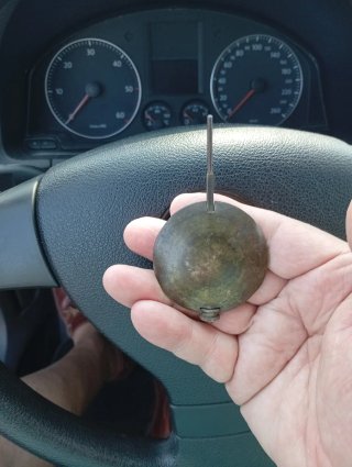 Péndulo de reloj antiguo