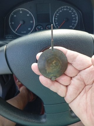 Péndulo de reloj antiguo