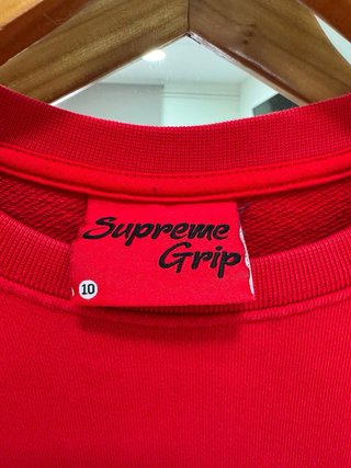 Sudadera Supreme Niño Roja