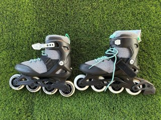 Patines Oxelo T38 más protecciones