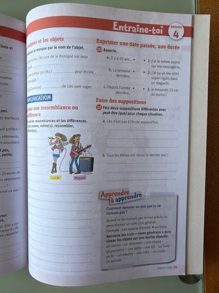 Promenade, français A2, 3 Secundaria Cahier d'a...