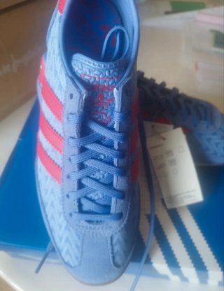 Zapatillas Adidas SL72 Azul/Rojo
