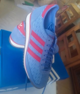 Zapatillas Adidas SL72 Azul/Rojo