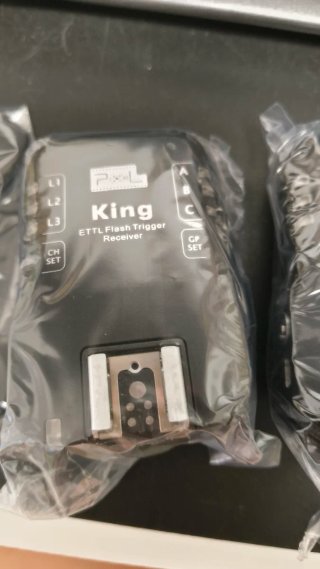 Pixel King Disparador Flash E-TTL Canon
