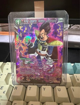 Carta Dragon Ball King Vegeta, Hidden Ambitions