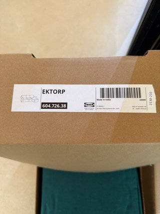 2 Fundas Sofá EKTORP IKEA Chaiselongue SIN ESTRENA