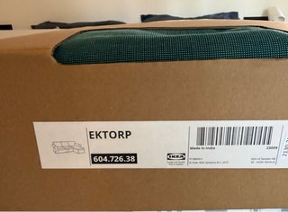 2 Fundas Sofá EKTORP IKEA Chaiselongue SIN ESTRENA