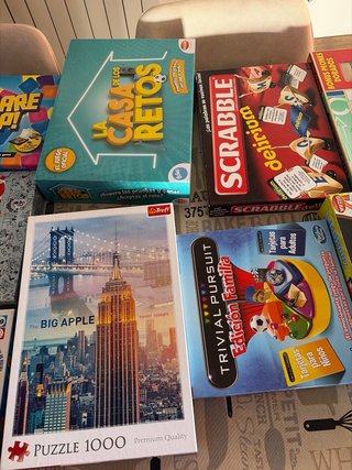 Lote de juegos de mesa