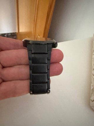Reloj Fossil Negro y Plateado