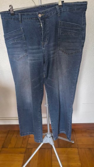 Lote 2 pantalones vaqueros mujer