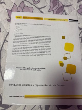 Libros ESO Educación plástica audiovisual graphos