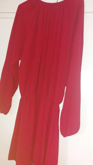 Vestido corto rojo Sfera Casual talla L