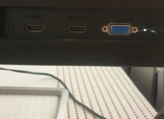 Monitor HP 27f para piezas (placa funciona)