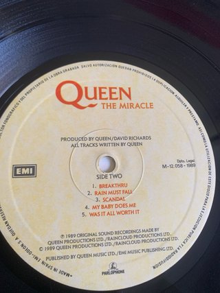 Queen - The Miracle Vinilo LP