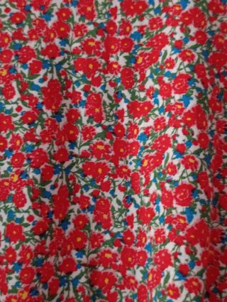 Top Zara floral anudado