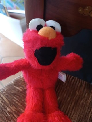 Peluche Elmo y Cookie Monster