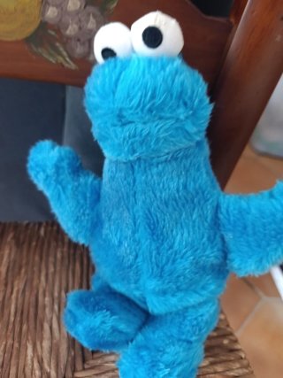 Peluche Elmo y Cookie Monster