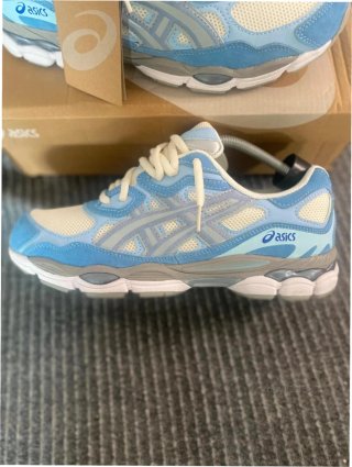 Zapatillas Asics Gel-NYC T41.5 Azul Blanco