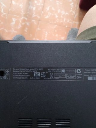 Bateria ordenador portatil HP.