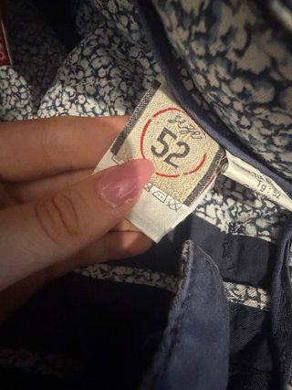 Pantaloncini uomo cotone blu