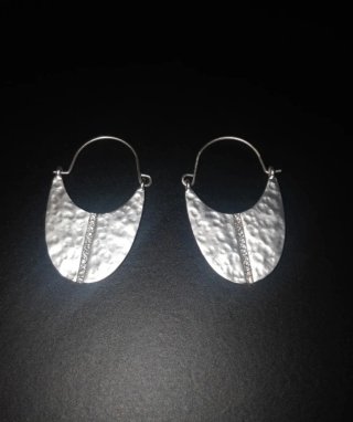 Pendientes Sfera Plateados Sin Estrenar
