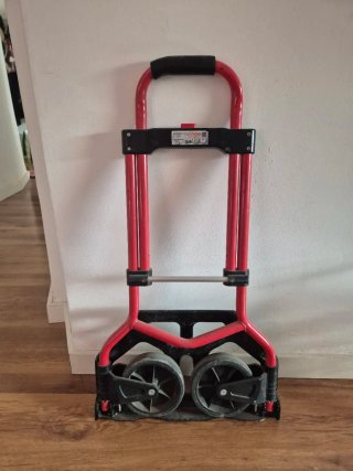 Carretilla plegable Meister roja