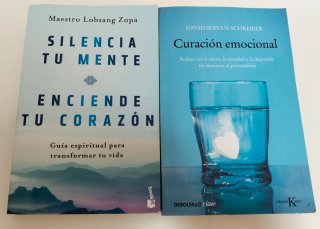 Lote libros Curación Emocional y Silencia tu mente