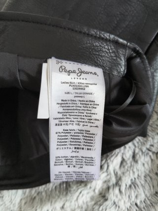 Falda negra Pepe Jeans modelo LUNA talla L