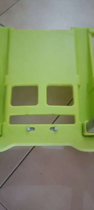 Trolley zaino pieghevole verde per bambini