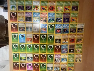 Lote Cartas Pokémon Antiguas Base Set Neo