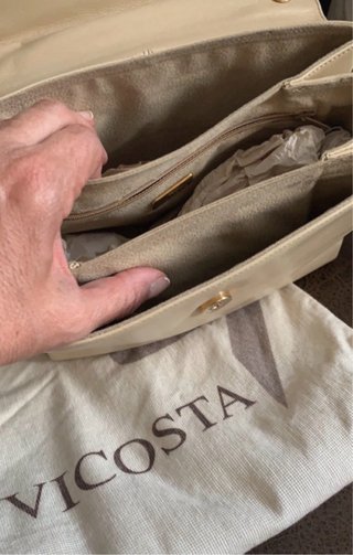 Bolso Vicosta Beige Mujer