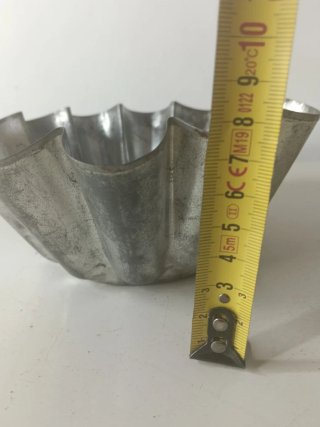 Molde Repostería Vintage Flor Metal
