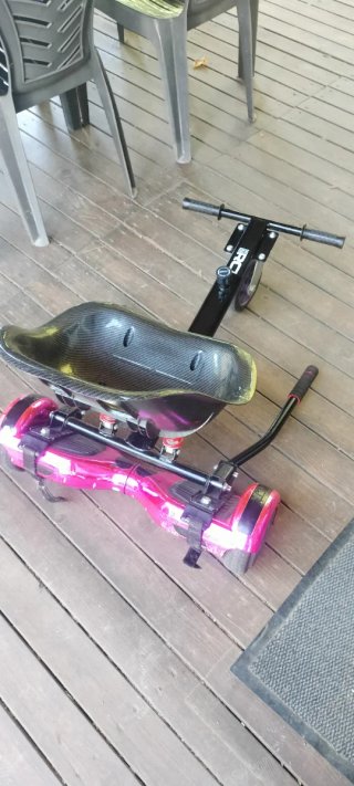 Hoverboard con Silla y Batería Extra