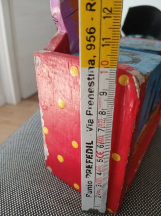 Calendario perpetuo legno farfalla