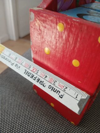 Calendario perpetuo legno farfalla