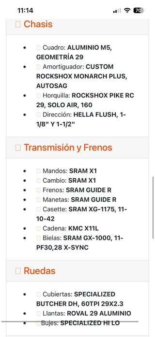 Specialized FSR Elite