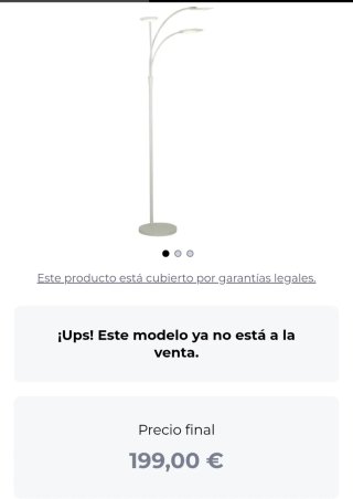 Lámpara de pie Helix 3 LS Aluminor