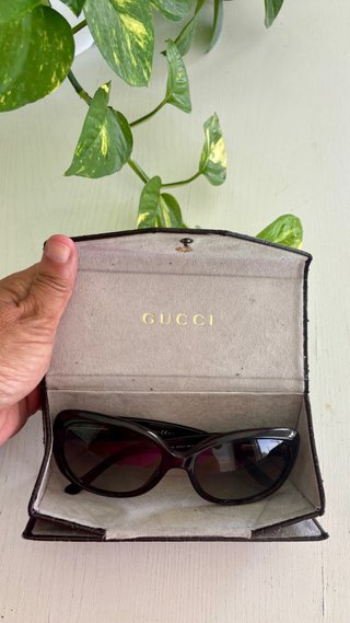 Gafas de sol marrones Gucci