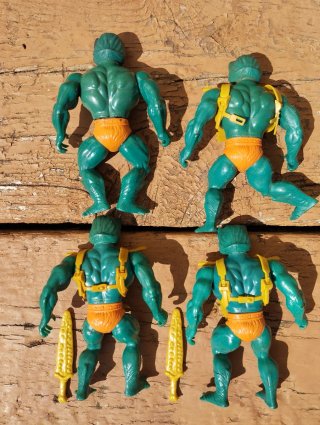 Mer-man motu masters del universo vintage