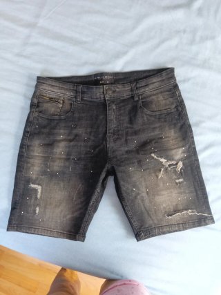 Pantalón corto vaquero Supply & Demand negro