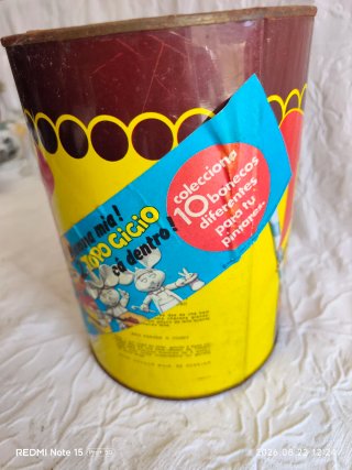 Lata Vintage Toddy Ratinho Topo Gigio