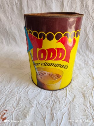 Lata Vintage Toddy Ratinho Topo Gigio