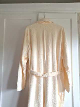Accappatoio unisex in cotone. Nuovo