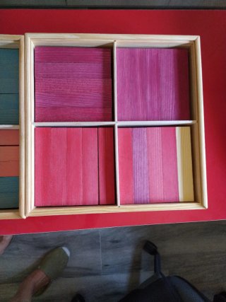 Kapla dios caja de 100 piezas cada caja