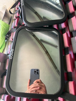 Espejo retrovisor para coche de bebé